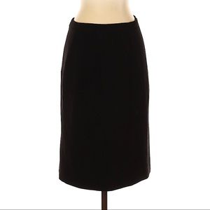 BOTTEGA VENETA Black Pencil Skirt Sz 40 4